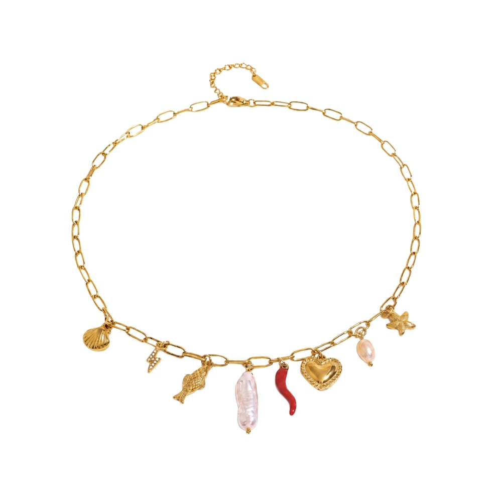 Amalfi Charm Necklace