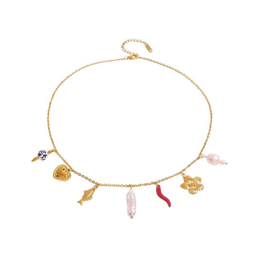 Amalfi Charm Necklace