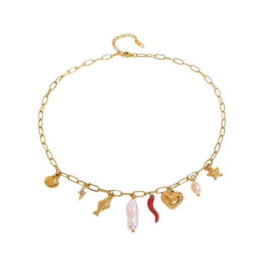 Amalfi Charm Necklace