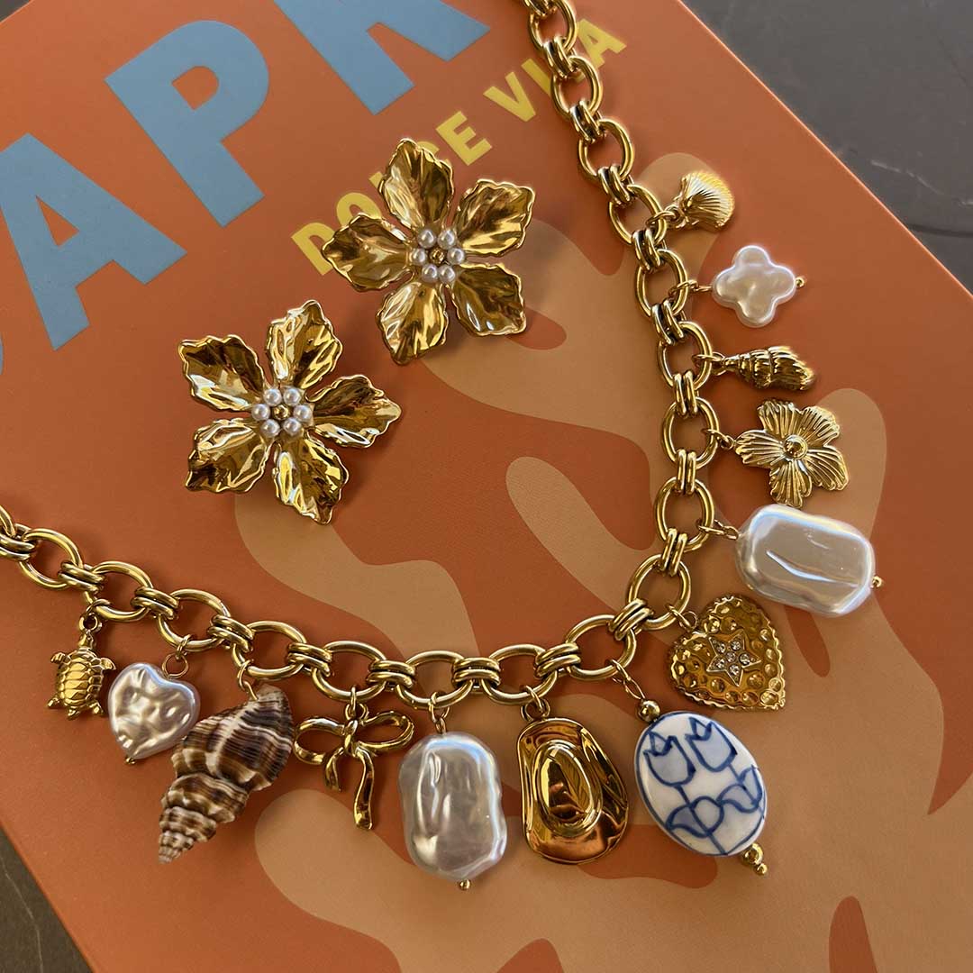 Cassy Charm Necklace