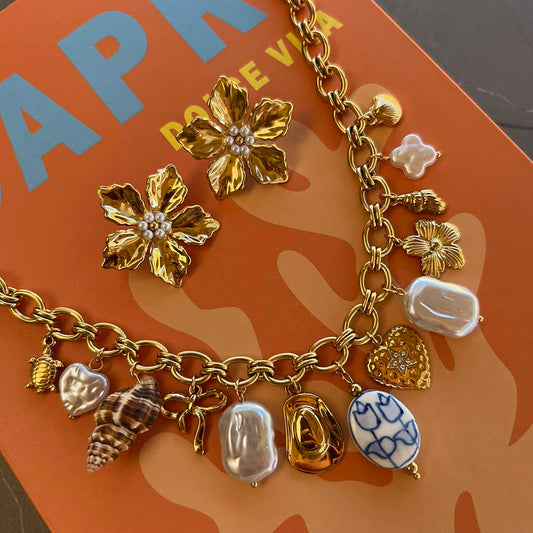 Cassy Charm Necklace