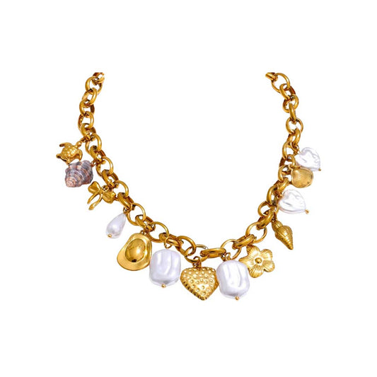 Rochelle Charm Necklace